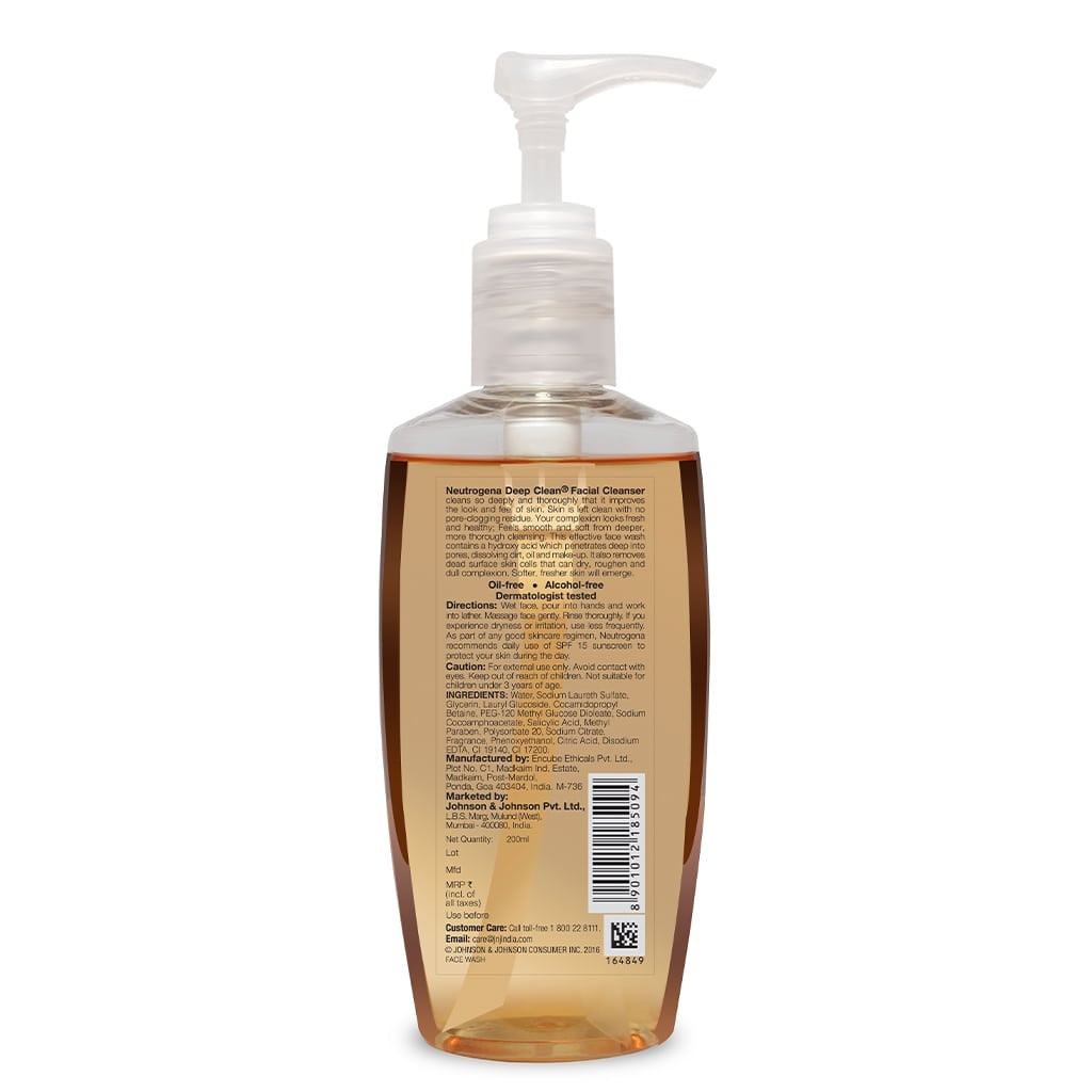 Neutrogena Deep Clean® Facial Cleanser image 4