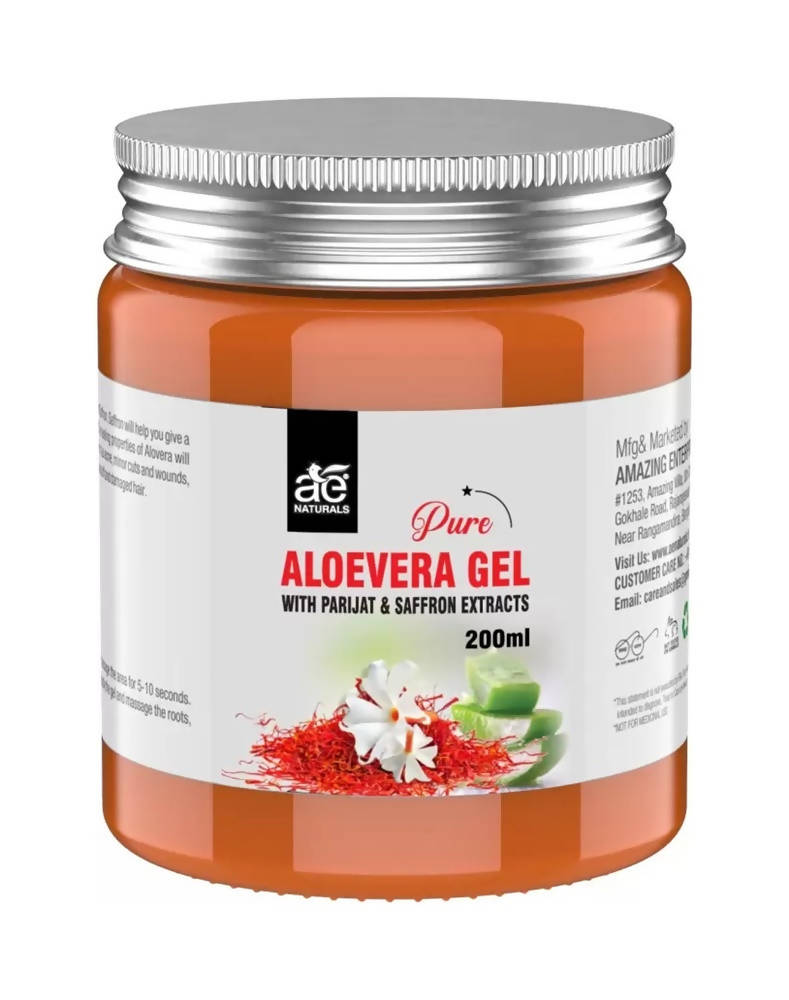 Ae Naturals Pure Aloevera Gel with Paarijat and Saffron Extracts image 2