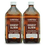 Cureveda Digest Elixir - Herbal Digestive Health Support, 450 ml image 2