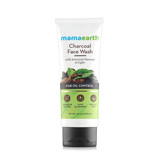 Mamaearth Charcoal Face Wash For Oil Control - 100 ml image 1