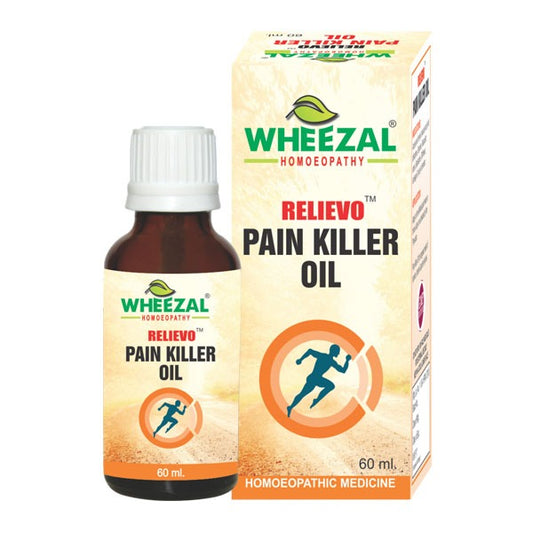 Wheezal Homeopathy Relievo Pain Killer Oil 60 ml image 1