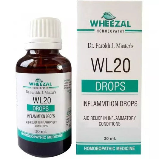Wheezal Homeopathy WL 20 Drops image 1