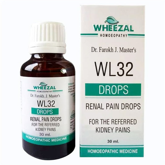 Wheezal Homeopathy WL 32 Drops image 1