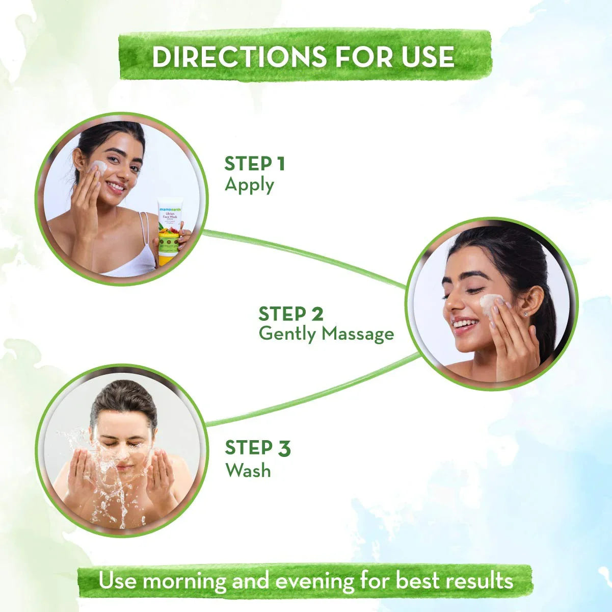 Mamaearth Ubtan Face Wash For Tan Removal -100 ml - Pack of 1 image 2
