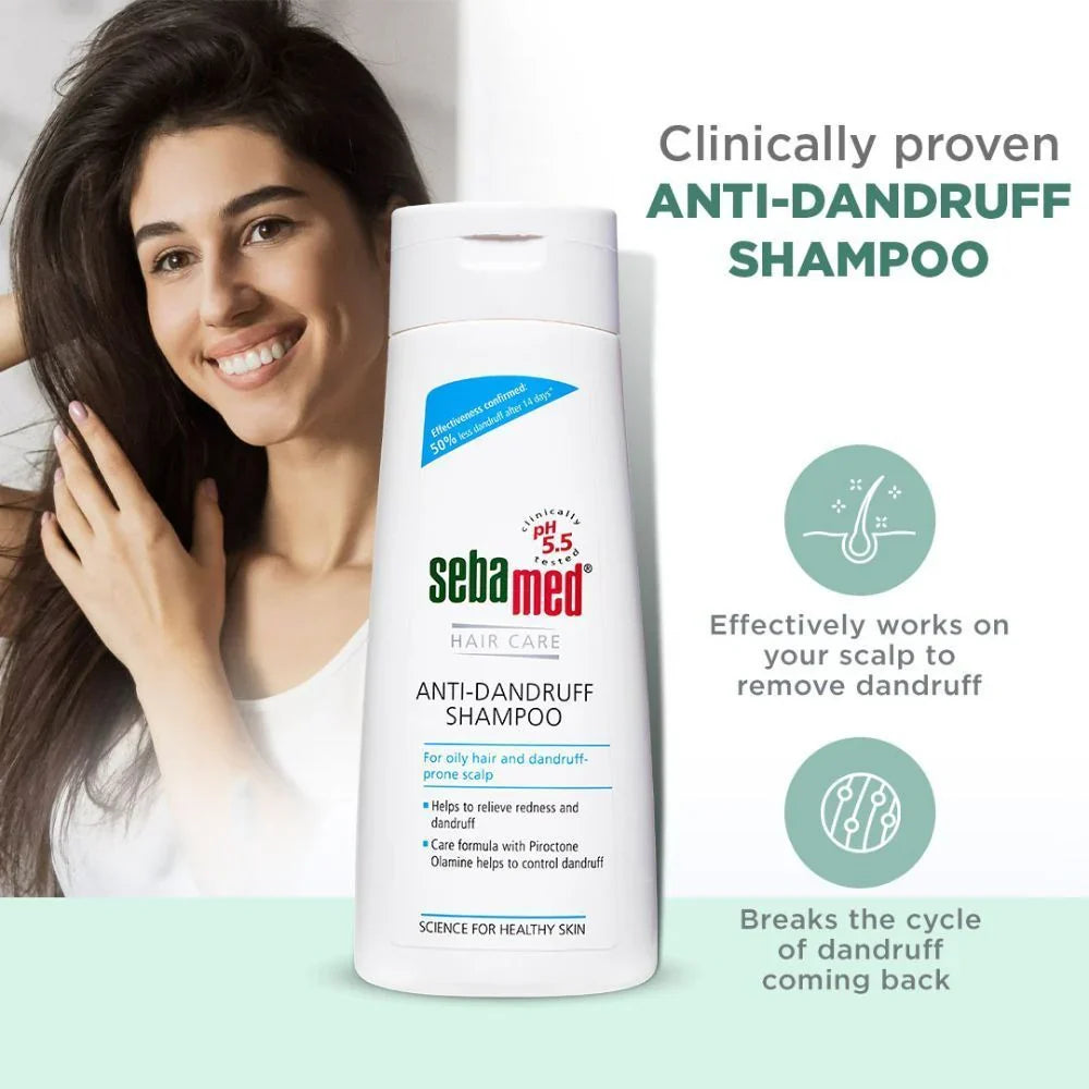 Sebamed Anti Dandruff Shampoo -200 ml image 3