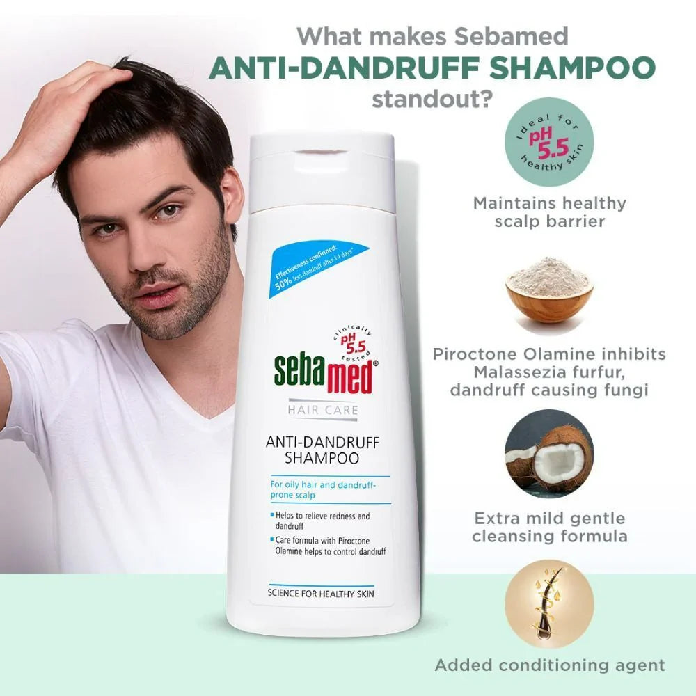 Sebamed Anti Dandruff Shampoo -200 ml image 4