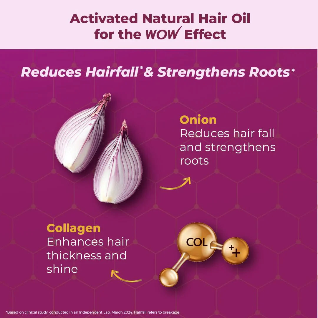 Wow Skin Science Onion Black Seed Hair Oil-100 ml image 8