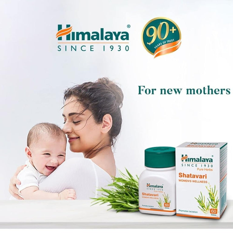 Himalaya Pure Herbs Shatavari Women's Wellness 60tabs image 2