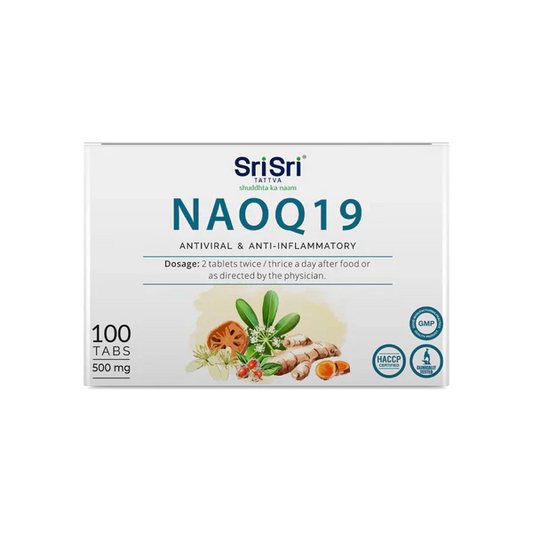 Sri Sri Tattva NAOQ19 Antiviral & Anti Inflammatory Tablets - 100 tabs image 1
