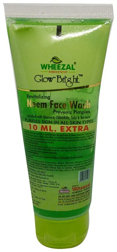 Wheezal Glow Bright Neem Face Wash image 3