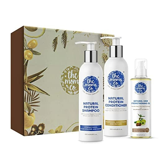 The Moms Co Natural Anti-Hair Fall Complete Care Kit image 3