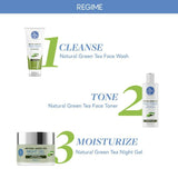 The Moms Co. Natural Green Tea Night Gel - 50g for Hydration & Skin Soothing image 5