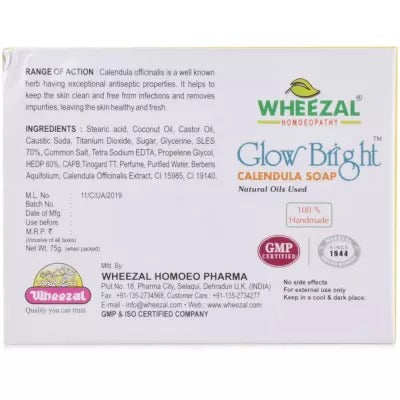 Wheezal Glow Bright Calendula Soap image 3