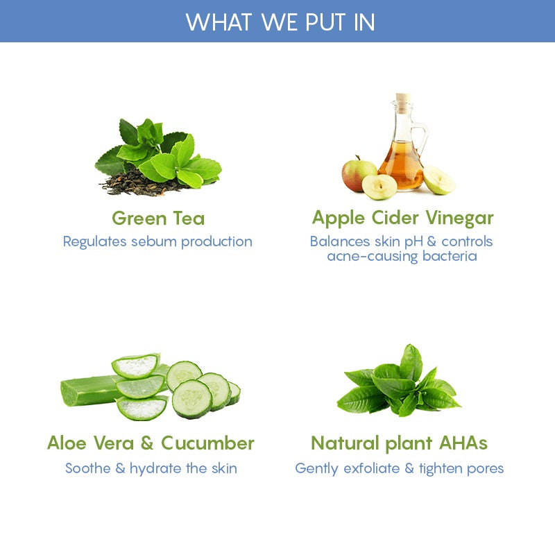 The Moms Co Natural Green Tea Face Toner image 4