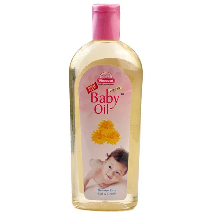 Wheezal Calendula Baby Oil image 1