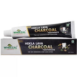 Wheezal Hekla Lava Charcoal Toothpaste -100 gm image 1