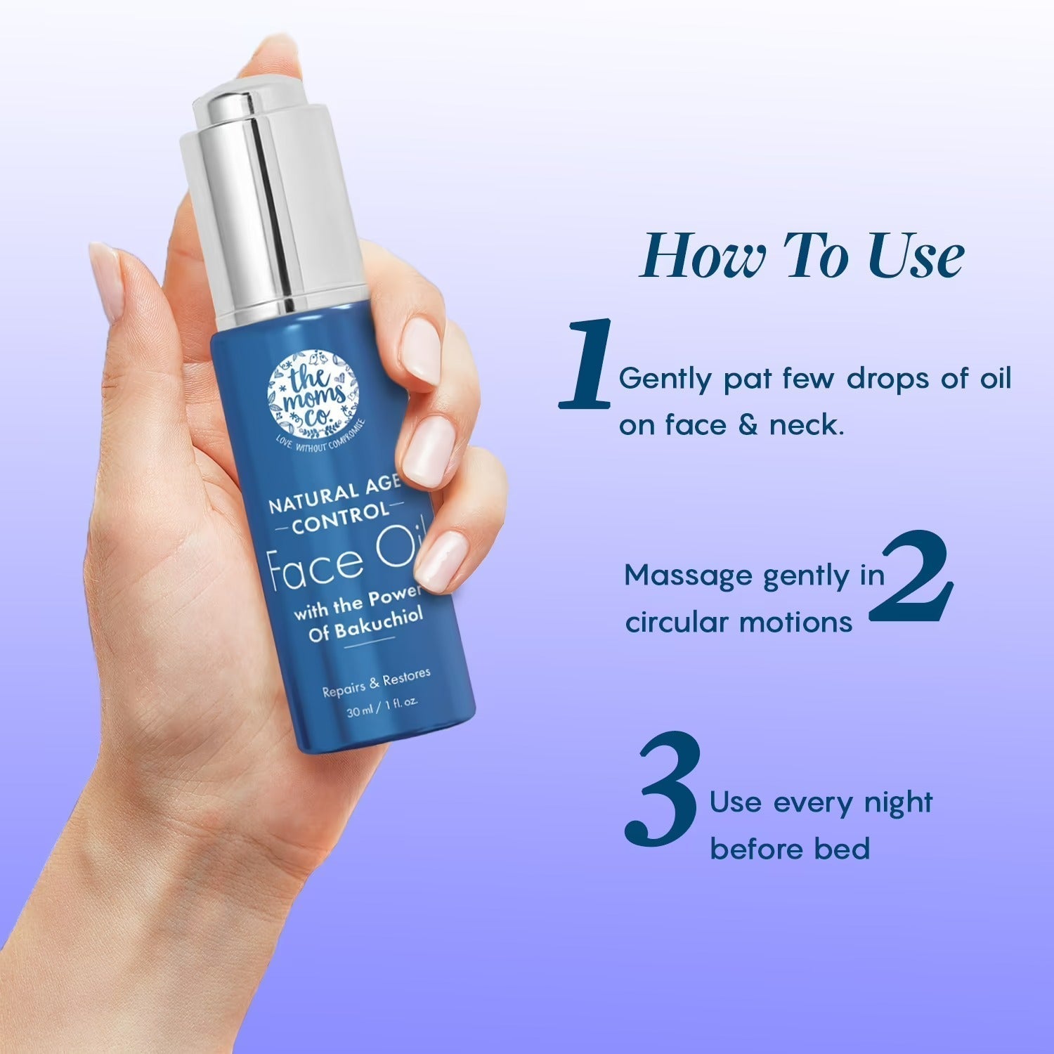 The Moms Co Natural Age Control Face Oil image 6