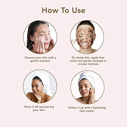 The Moms Co Natural Cranberry Coffee Face Scrub image 5