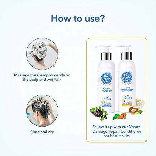 The Moms Co Natural Damage Repair Shampoo image 5