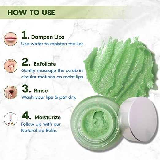 The Moms Co Natural Exfoliating Lip Scrub image 7