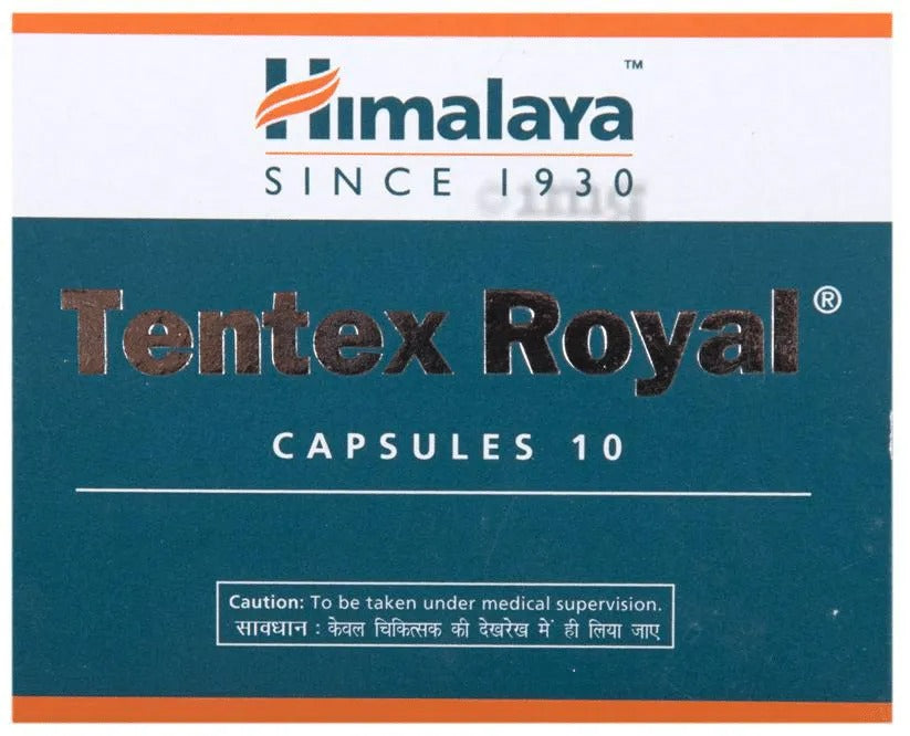 Himalaya Tentex Royal Capsules Ayurvedic Herbal Supplement image 10