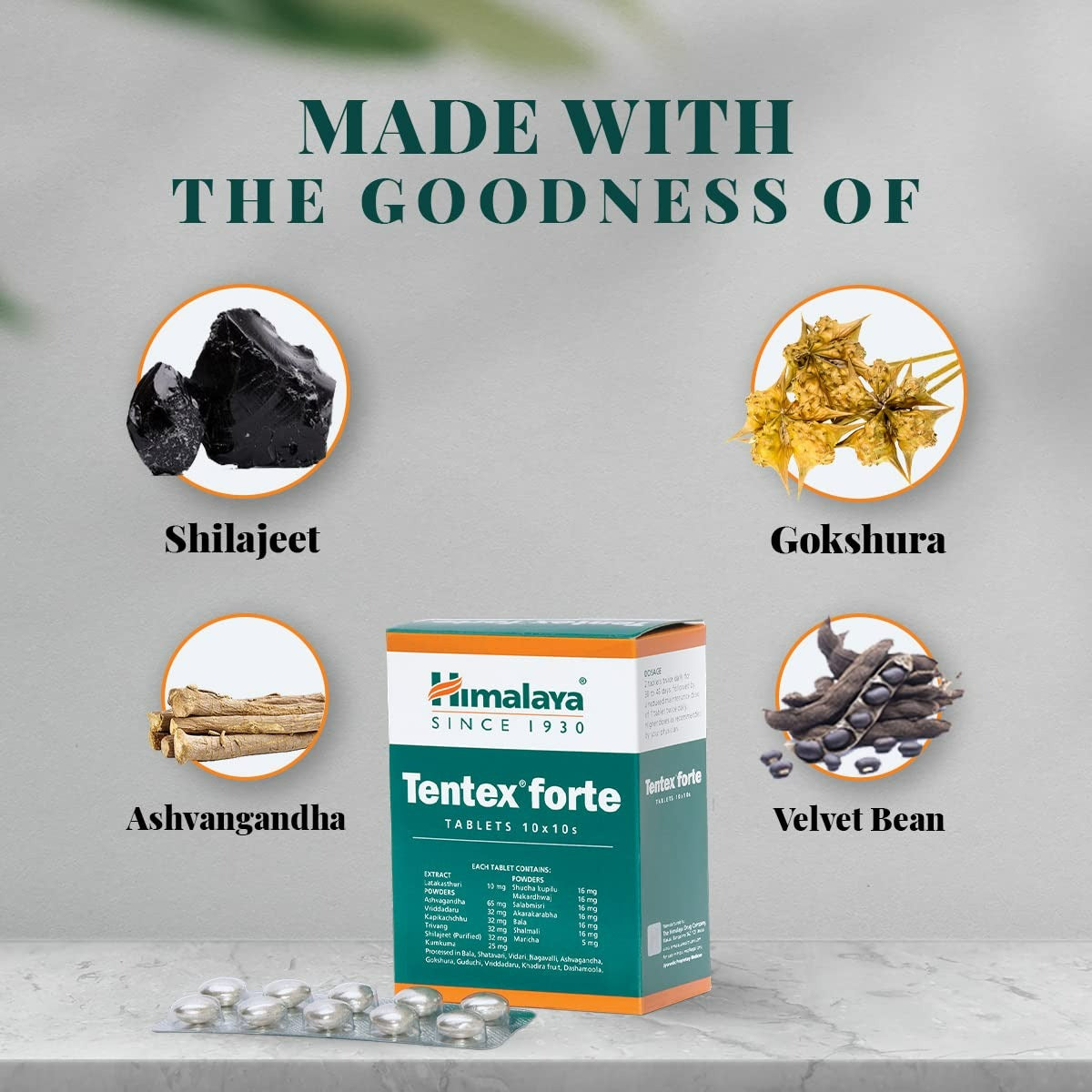 Himalaya Tentex Forte Tablets image 2