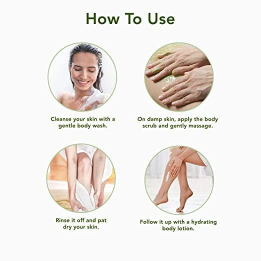 The Moms Co Natural Green Tea Body Scrub image 5