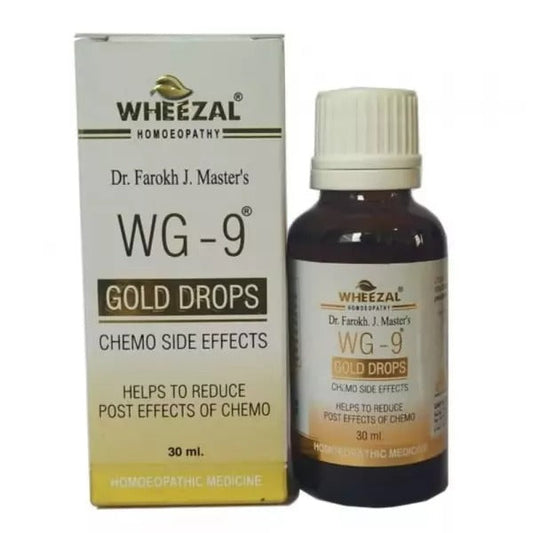 Wheezal Homeopathy WG-9 Gold Drops image 1