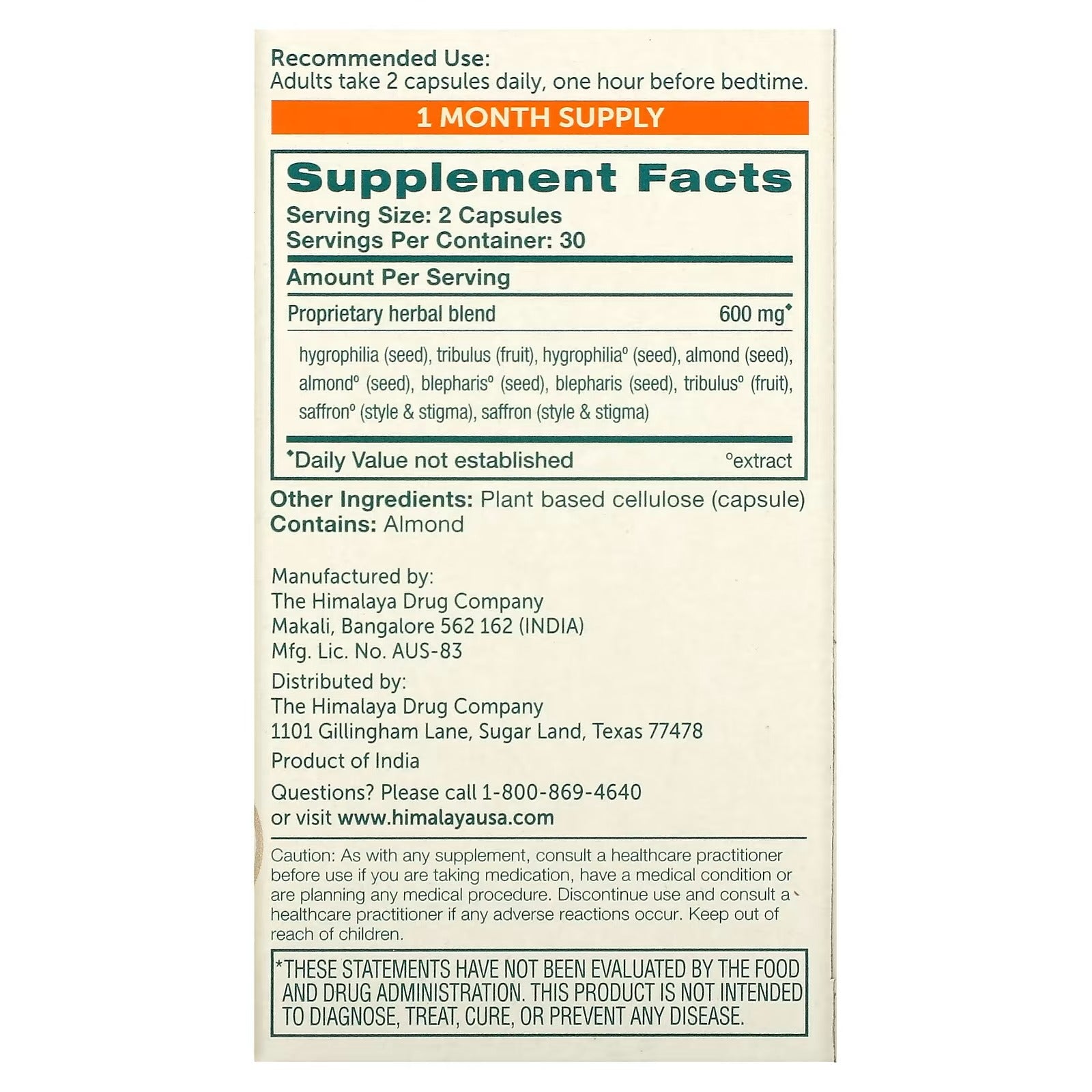 Himalaya Pure Herbs Kapikachhu Men's Wellness-60 Tablets image 5