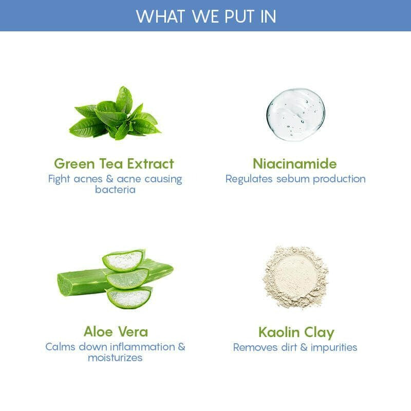 The Moms Co Natural Green Tea Face Wash image 4