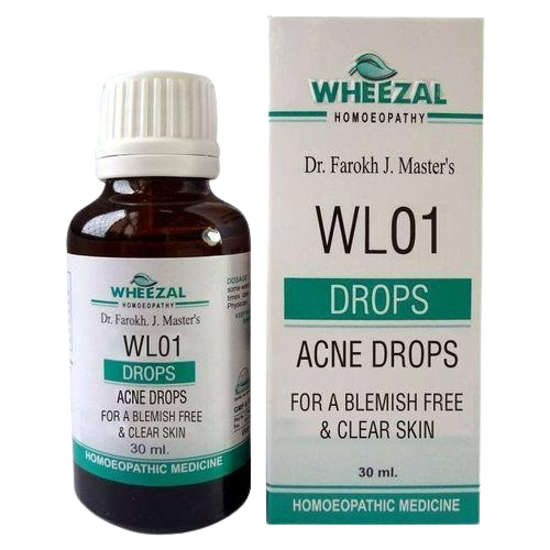 Wheezal Homeopathy WL-01 Drops image 1
