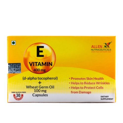 Allen Homeopathy Vitamin E Capsules image 1