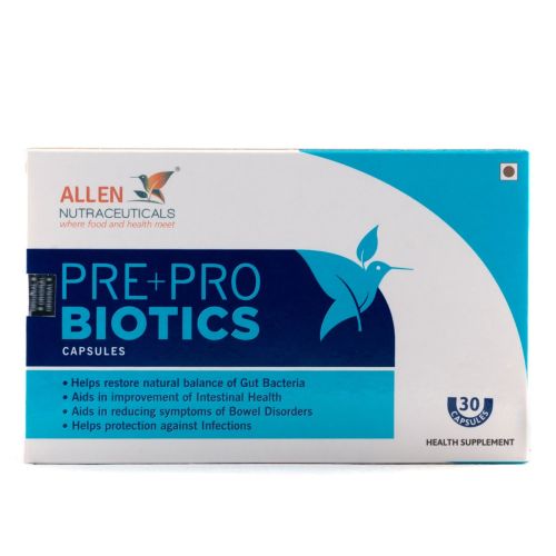 Allen Homeopathy Pre + Pro Biotic Capsules image 1