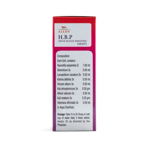 Allen Homeopathy A50 H.B.P (High Blood Pressure) Drops image 3