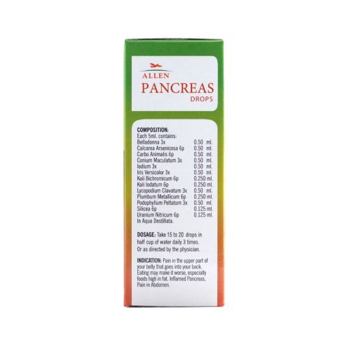 Allen Homeopathy A43 Pancreas Drops image 3