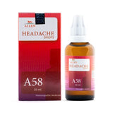 Allen Homeopathy A58 Headache Drops image 1