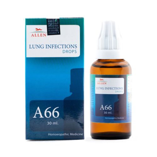 Allen Homeopathy A66 Lung Infections Drops image 1