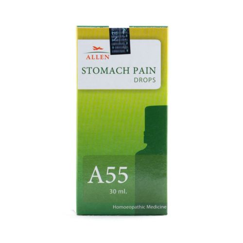 Allen Homeopathy A55 Stomach Pain Drops image 2