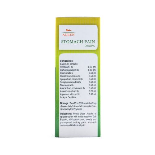 Allen Homeopathy A55 Stomach Pain Drops image 3