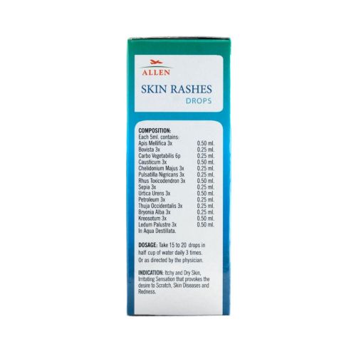 Allen Homeopathy A54 Skin Rashes Drops image 3
