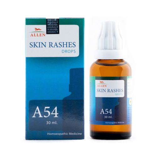 Allen Homeopathy A54 Skin Rashes Drops image 1
