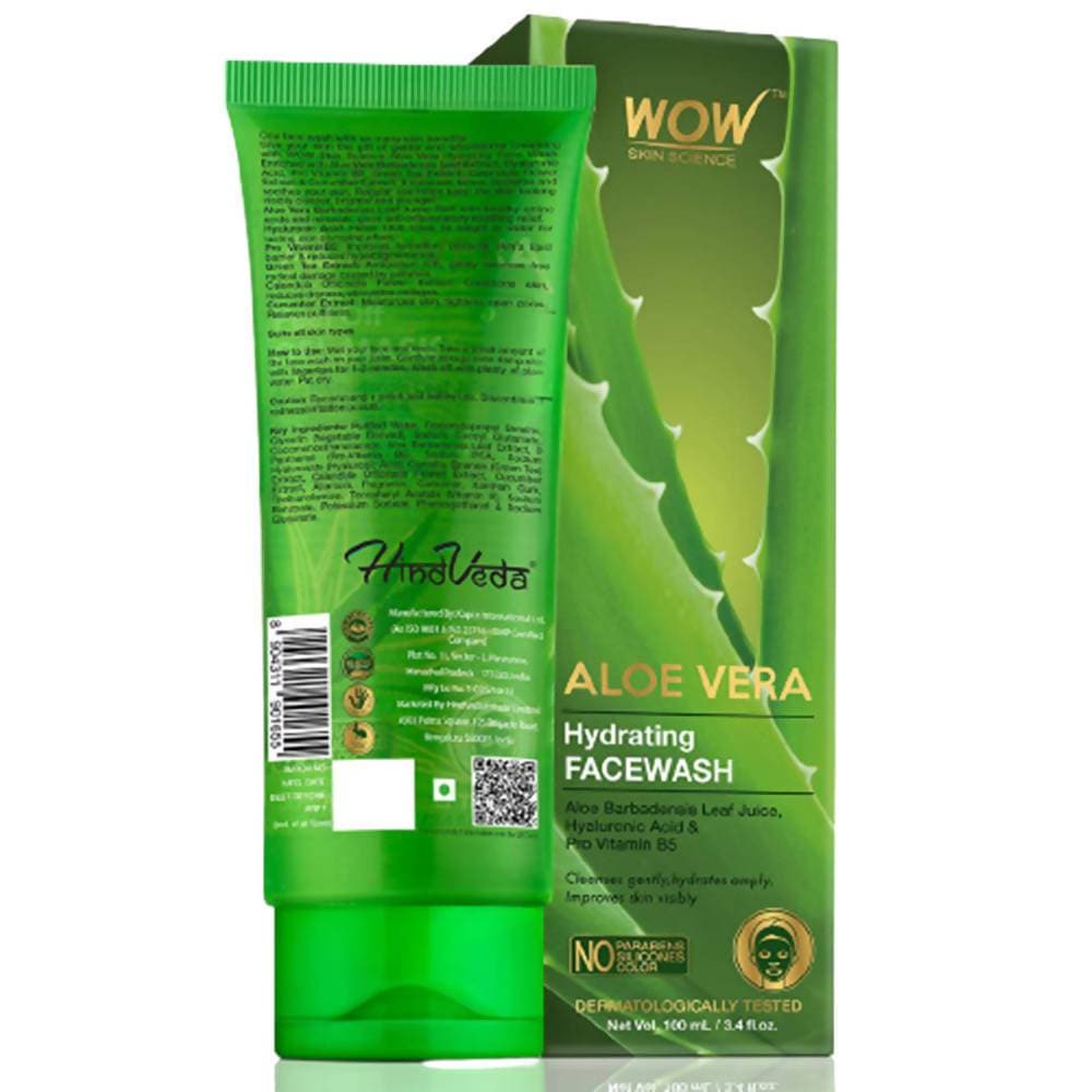 Wow Skin Science Aloe Vera Hydrating Face Wash image 2