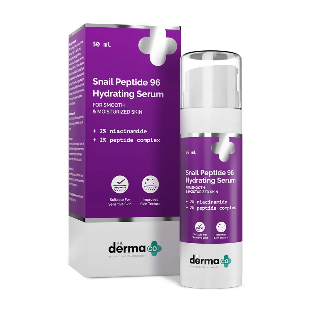 The Derma Co Snail Peptide 96 Hydrating Serum -30 ml image 1