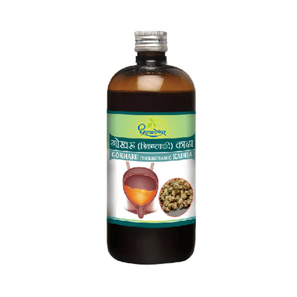 Dhootapapeshwar Gokharu (Trikantakadi) Kadha - 450 ml image 3