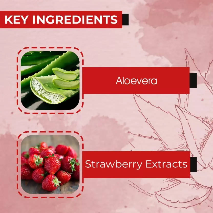 Ae Naturals Pure Aloevera Gel With Strawberry Extracts image 5