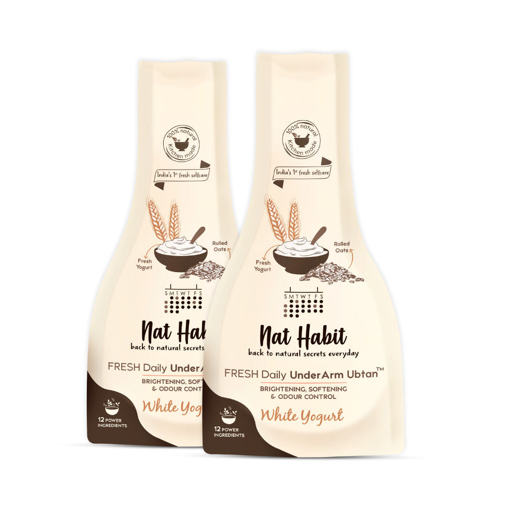 Nat Habit White Yogurt UnderArm Ubtan image 1