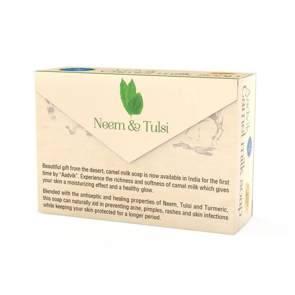 Aadvik Camel Milk Soap With Neem & Tulsi image 4