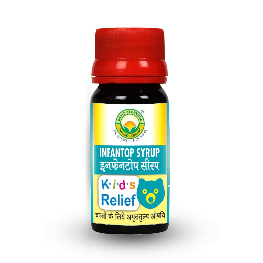 Basic Ayurveda Infantop Syrup Kids Relief - 30 ml image 3