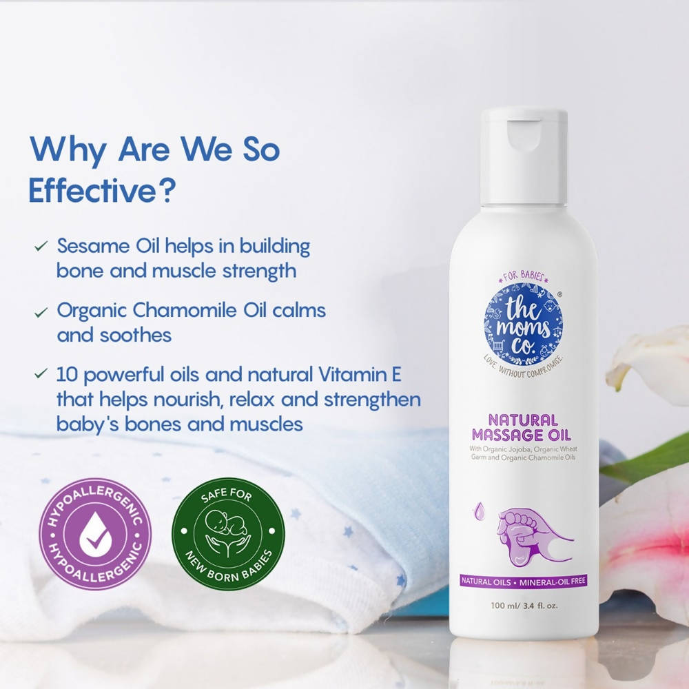 The Moms Co Natural Massage Oil image 6