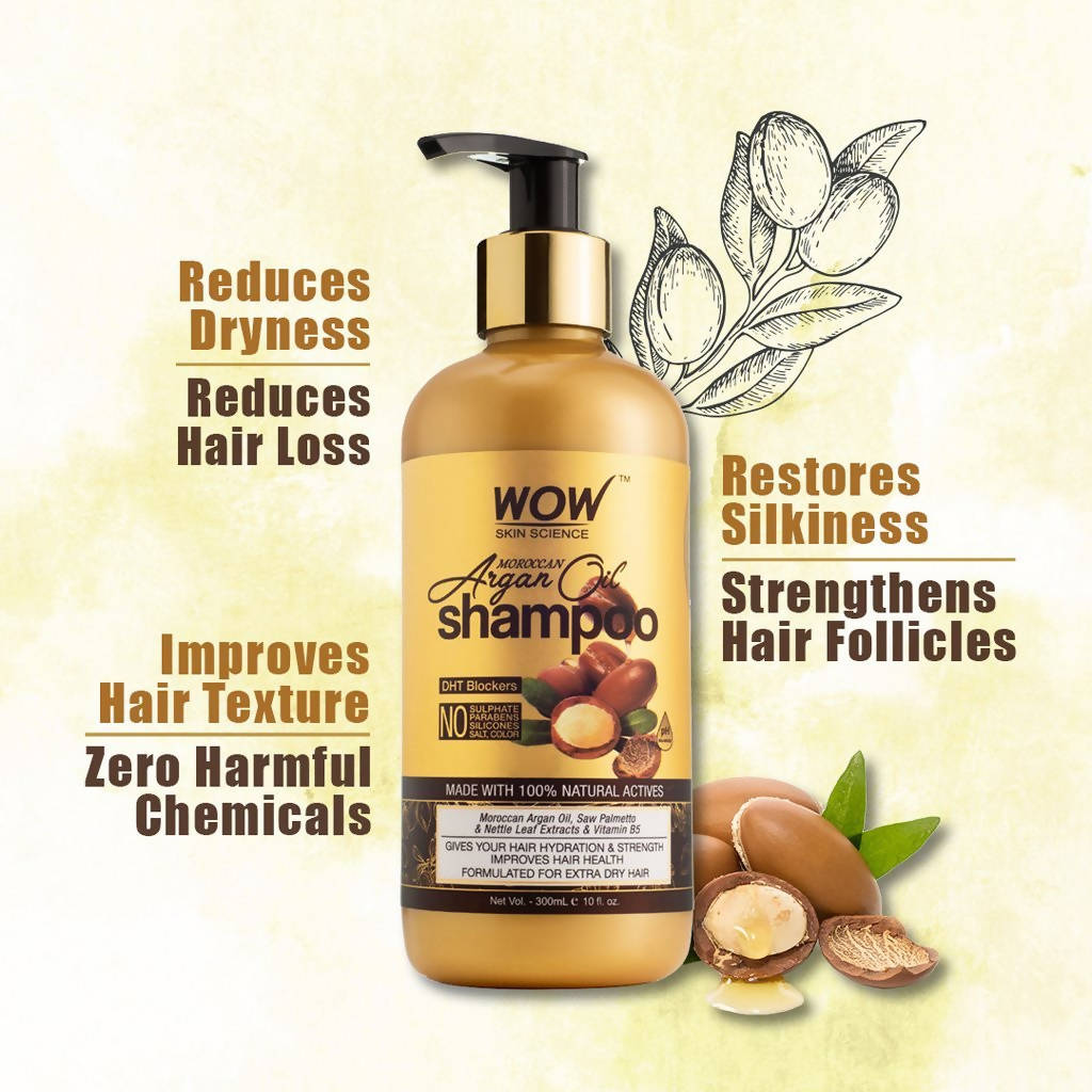Wow Skin Science Moroccan Argan Oil Shampoo image 2